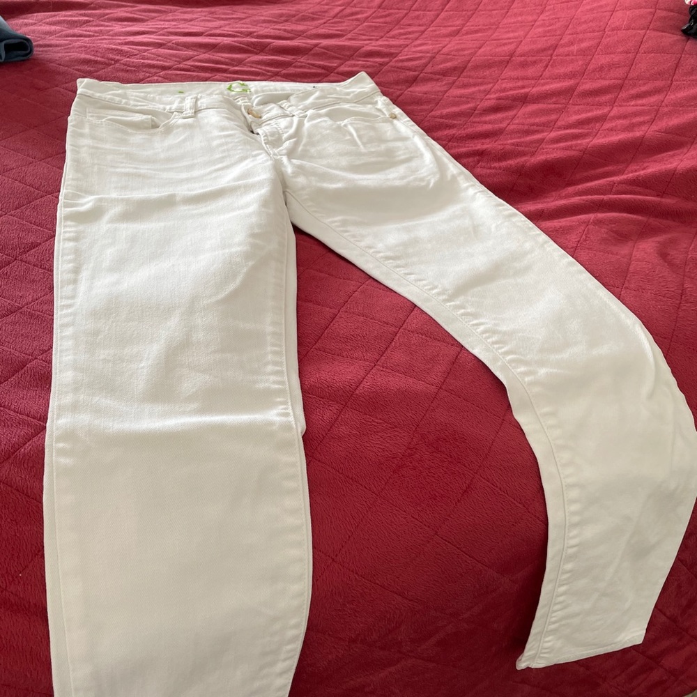 C Wonder white denim jeans